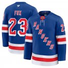 Men's New York Rangers #23 Adam Fox Royal 2025 Home Jersey