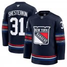 Men's New York Rangers #31 Igor Shesterkin Navy 2024-25 Stitched Jersey