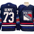 New York Rangers #73 Matt Rempe Navy Alternate Jersey