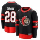 Men's Ottawa Senators #28 Claude Giroux 2025 Black Alternate Premium Jersey