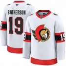 Men's Ottawa Senators #19 Drake Batherson 2025 White Alternate Premium Jersey