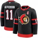 Men's Ottawa Senators #11 Daniel Alfredsson 2025 Black Alternate Premium Jersey