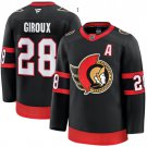 Men's Claude Giroux Jersey #28 Ottawa Senators 2025 Premium Home All Stitched With A Patch