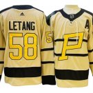 Pittsburgh Penguins #58 Kris Letang Cream 2023 Winter Classic Jersey