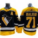 Pittsburgh Penguins #71 Evgeni Malkin Black 2023 Reverse Retro Jersey