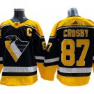 Pittsburgh Penguins #87 Sidney Crosby Black 2023 Reverse Retro Jersey