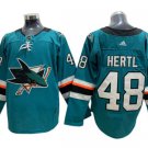 San Jose Sharks #48 Tomas Hertl Teal Home Jersey