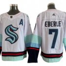 Seattle Kraken #7 Jordan Eberle White Away Jersey