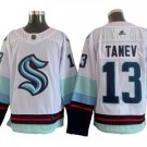Seattle Kraken #13 Brandon Tanev White Jersey
