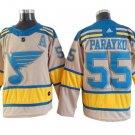 St. Louis Blues #55 Colton Parayko Cream 2022 Winter Classic Jersey