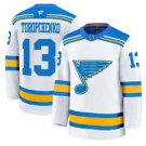 Men #13 Alexey Toropchenko Jersey St. Louis Blues 2025-26 Premium Stitched White