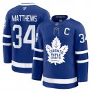 Men's Toronto Maple Leafs #34 Auston Matthews Blue 2024-25 Stitched Jersey