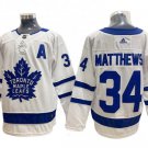 Toronto Maple Leafs #34 Auston Matthews White Away Jersey
