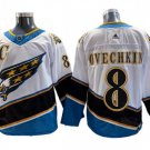 Men's Washington Capitals #8 Alex Ovechkin White Reverse Retro Jersey