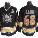 Washington Capitals #68 Jaromir Jagr Black Vintage CCM Jersey