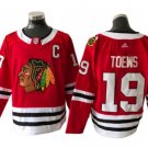 Chicago Blackhawks #19 Jonathan Toews Red Home Jersey