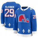 Nathan MacKinnon Jersey Colorado Honour Quebec Nordiques Throwback Stitched