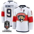 Men Sam Bennett Jersey #9 Florida Panthers 2025 Stanley Cup Champions White