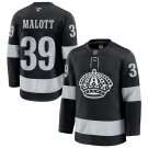 Mens Los Angeles Kings #39 Jeff Malott Fanatics Black Home Premium Player Jersey