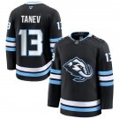 Men's Utah Mammoth #13 Brandon Tanev Navy Black 2025 Stitched Jersey