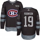Men's Montreal Canadiens Active Player Custom Black 1917-2017 100th Anniversary Stitched Jersey