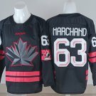 Men's Canada Hockey #63 Brad Marchand Black Stitched Jersey