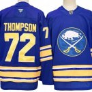 Men's Buffalo Sabres #72 Tage Thompson Royal Home Alternate Stitched Jersey