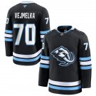 Mens Utah Mammoth #70 Karel Vejmelka Navy Blue 2025 Stitched Jersey