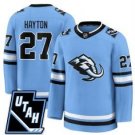 Barrett Hayton Jersey #27 Utah Hockey 2025 Limited All Stitched Blue