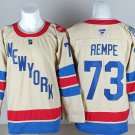 New York Rangers #73 Matt Rempe Beige 2026 NHL Winter Classic Jersey