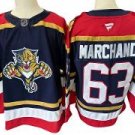 Men Florida Panthers #63 Brad Marchand Navy Reverse Retro Jersey