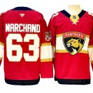 Men Florida Panthers #63 Brad Marchand Reverse Jersey