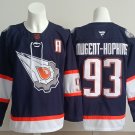 Men's Edmonton Oilers #93 Ryan Nugent Hopkins Navy Alternate Authentic Jersey