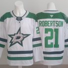 Men's Dallas Stars #21 Jason Robertson White Jersey
