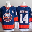 Mens New York Islanders #14 Bo Horvat Royal Home Jersey With A Patch Jersey