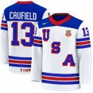 Men's Cole Caufield #13 USA Hockey Jersey 2025 - 26 Premium Vapor Patch Stitched