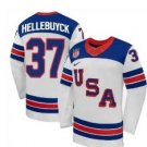 Connor Hellebuyck Jersey Team USA Winter Olympics 2026 Hockey White