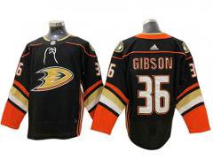 ANA #36 John Gibson Black Home Jersey