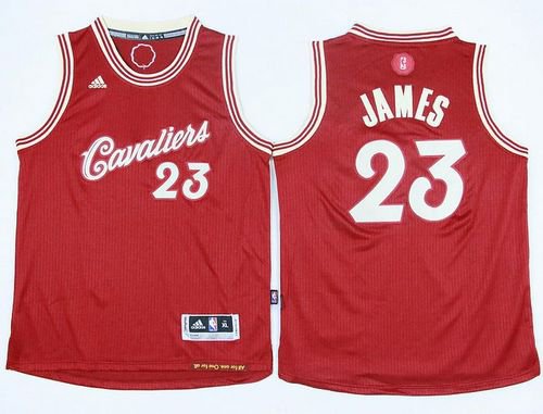 Cavaliers #23 LeBron James Red 2015-2016 Stitched Jersey