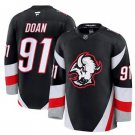 Men's Buffalo Sabres #91 Josh Doan Fanatics Black Alternate Premium Jersey