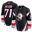 Men's Buffalo Sabres #71 Ryan McLeod Fanatics Black Alternate Premium Jersey