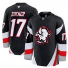 Men's Buffalo Sabres #17 Jason Zucker Fanatics Black Alternate Premium Jersey