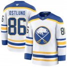 Men's Buffalo Sabres #86 Noah Ostlund Fanatics White Royal Away Premium Jersey