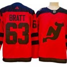 New Jersey Devils #63 Jesper Bratt Red 2024 Stadium Series Jersey