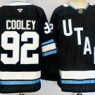 Men's Utah Mammoth #92 Logan Cooley Navy 2024-25 Stitched Jersey
