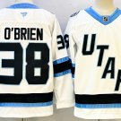 Men's Utah Hockey Club #38 Liam O'Brien White Stitched Jersey