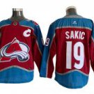 Colorado Avalanche #19 Joe Sakic Burgundy Home Jersey