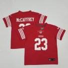 Toddler Little Kid 49ers #23 Christian McCaffrey Red Football Jersey