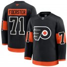 Mens Philadelphia Flyers #71 Tyson Foerster Fanatics Black Alternate Premium Jersey