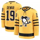 Mens Pittsburgh Penguins 19 Connor Dewar Fanatics Gold Alternate Premium Jersey